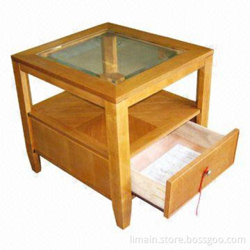 Coffee Table, Sized 45.7 x 36.8 x 130.5mm, Light Cherry Color